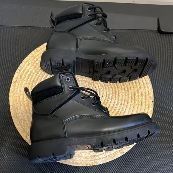 Stone & Canyon Biker platform Combat Boot Size 8.5 - Picture 11 of 14